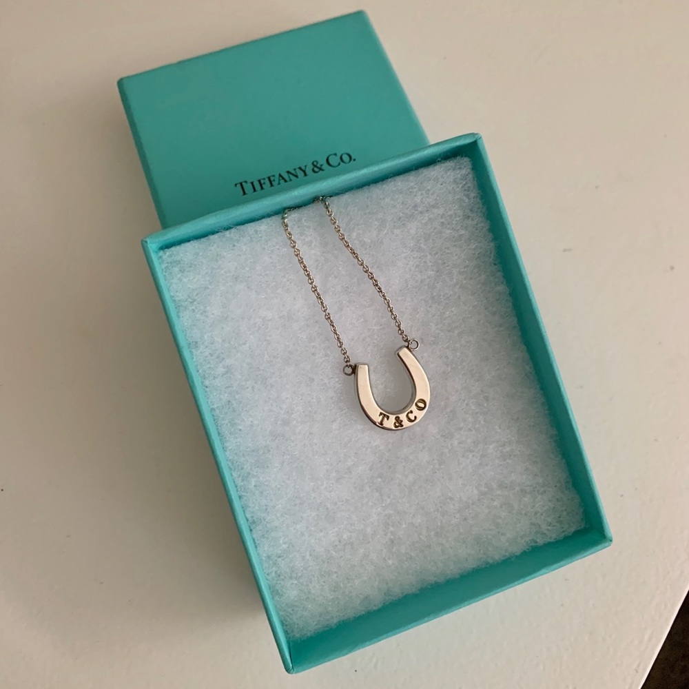 Tiffany & Co. 925 Silver Horseshoe Necklace